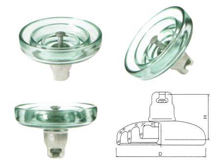 U420B/205悬式玻璃绝缘子 U420B/205悬式玻璃绝缘子