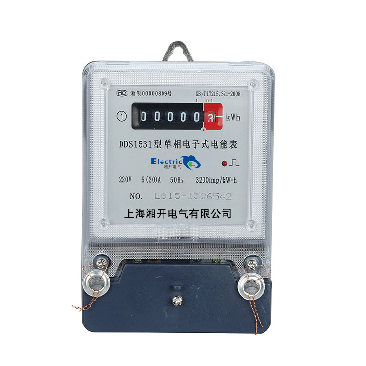 DDS1531电子式单相电能表 DDS1531电子式单相电能表